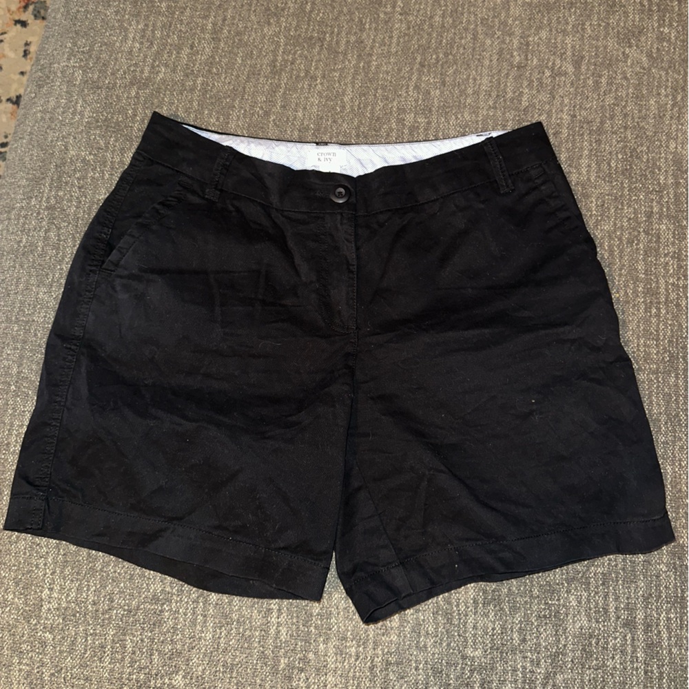 Crown & Ivy Black Shorts